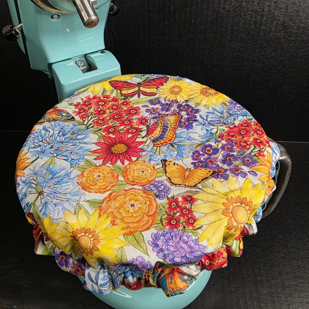 Tomato Vines Wildflower Butterflies KitchenAid Mixer Mixing Bowl Cover Baking